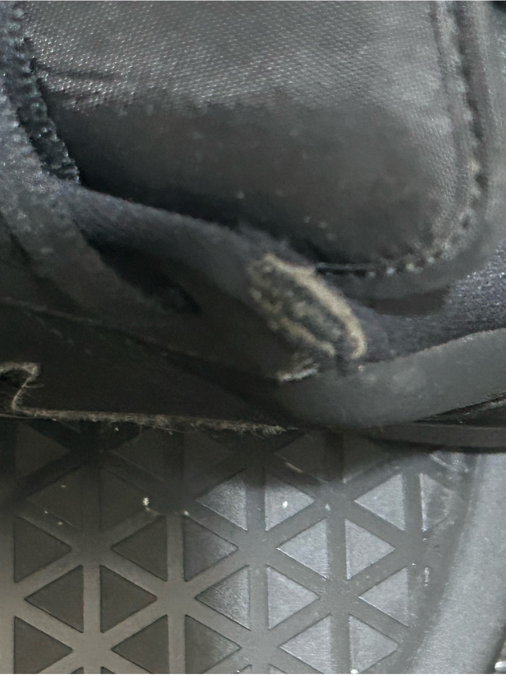 Size 12 Jordan 1 Low Triple Black 553558-056 - Picture 8 of 8